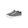 Sneaker TOMMY HILFIGER "TH HI VULC LOW CORE CHAMBRAY", Herren, Gr. 45, grau (anthrazit), Textil, meliert, sportlich, Schuhe, Freizeitschuh, Halbschuh, Schnürer in melierter Optik