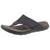 Zehentrenner JOSEF SEIBEL "Maverick 05", Herren, Gr. 44, blau (jeans), Leder, casual, Schuhe, Sommerschuh, Pantolette, Sandale in Weite G (weit), Topseller