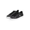 Plateausneaker CALVIN KLEIN JEANS "3 CUPSOLE PU", Herren, Gr. 39, schwarz-weiß (schwarz, weiß), Lederimitat, sportlich, Schuhe, Freizeitschuh, Halbschuh, Schnürschuh mit gepolstertem Schaftrand