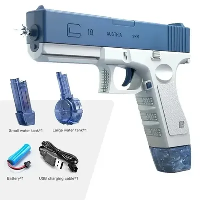 M1911 Electric Water Gun Toys Summer Outdoor Beach Large-capacity Fun Firing Swimming Pool Adult Boys Shooting Game Toy