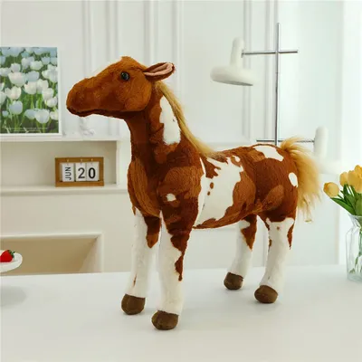 Cross-border ultra-realistic with skeleton sweat blood horse Hooker horse Lusa horse flower horse