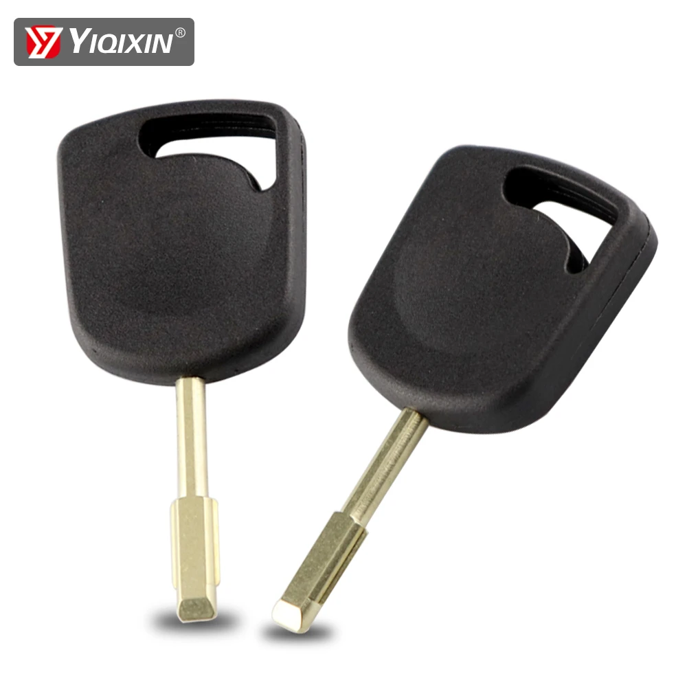 Yiqixin Remote Car Key Shell kein Chip für Ford Focus Mondeo Ka Escort Fiesta für Jaguar XJ8 Transponder Key Shell Fo21 Blade Image