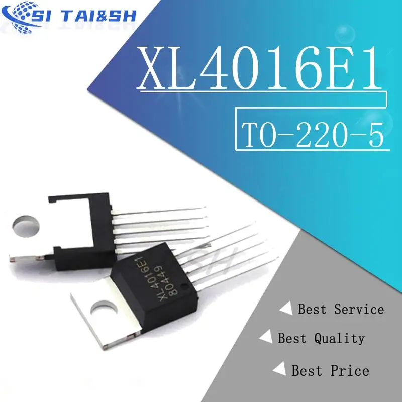 2 Stück xl4016e1 xl4016 bis-220-5 e1 TO220-5 neuer und originaler IC-Chipsatz Image