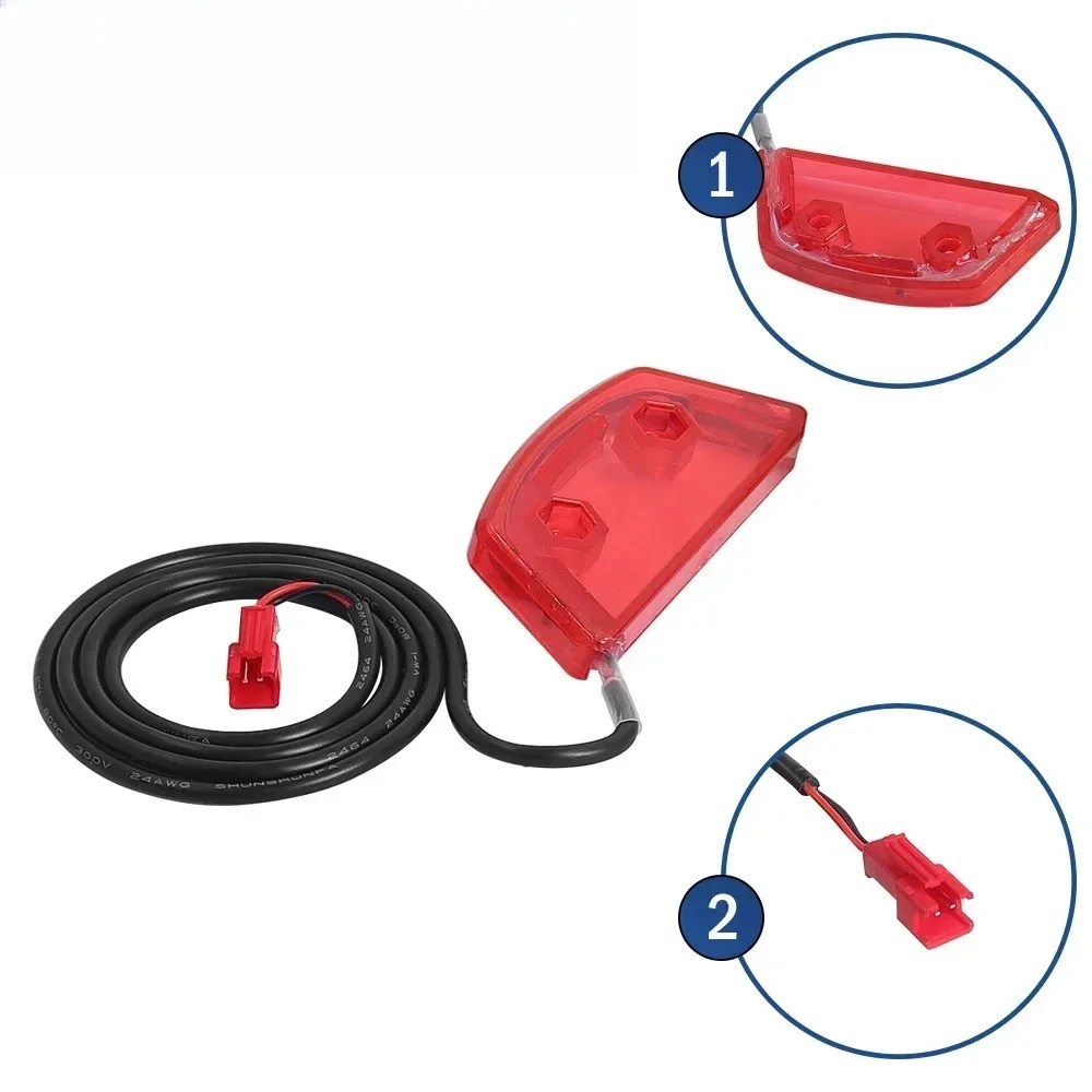Warnung Lampe Für KUGOO KuKirin G2 MAX Elektrische Roller Rücklicht Hinten Rücklicht Montage Ersatz Zubehör Teile Image
