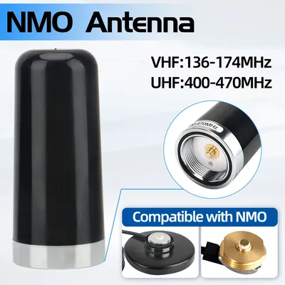 ABBREE Antenne NMO Mount Dual Band UHF VHF Wasserdicht Für Auto Lkw Ham Radio Amateur Fahrzeug Mobile Radio Zubehör