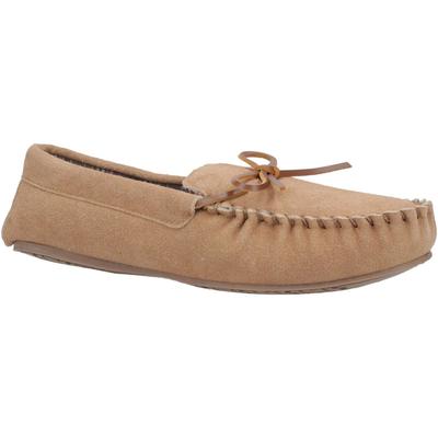 Hush Puppies Clyde Wildleder Herren Tan Hausschuhe Image