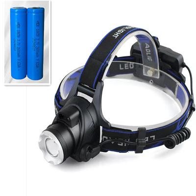High-Power Outdoor Fishing Beekeeping Headlamp, UV Purple Black Light Head Light, Strong Head-Mounted Lamp for Outdoor Camping Hiking