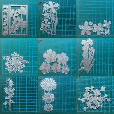 Floral plants metal cutting dies mold Scrapbooking decoration paper craft knife mould blade punch