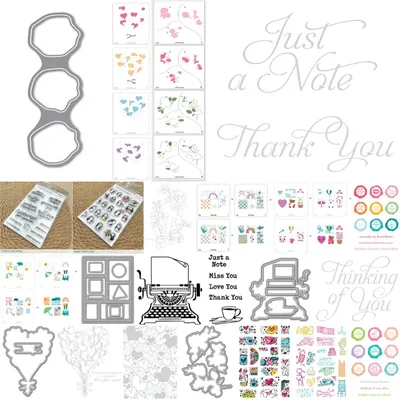 Cutting Dies Stamp Stencil Balloon Hot foil Scrapbook Diary Decoration Stencil Embossing Template