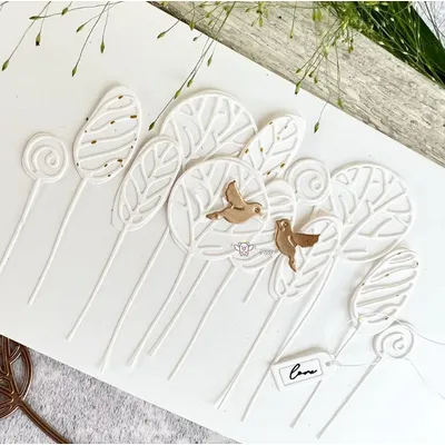 Craft metal cutting dies cut die mold Flower leaves series Scrapbook paper craft knife mould blade