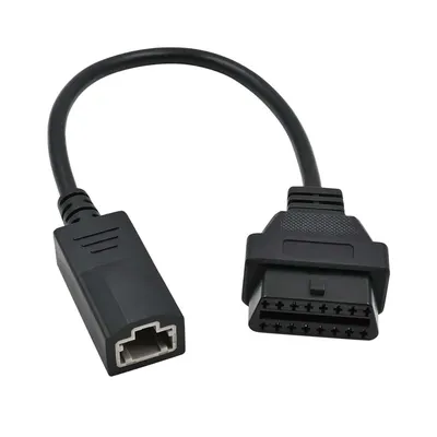 For Honda 3pin Male to Female OBD2 16pin Cable for Honda Car Scanner OBD OBDII Adapter 3 pin to 16