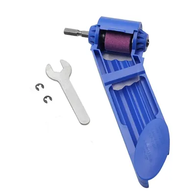 Portable Drill Bit Sharpener Corundum Grinding Wheel Tool Corundum Resisting Drill Polishing Grinder