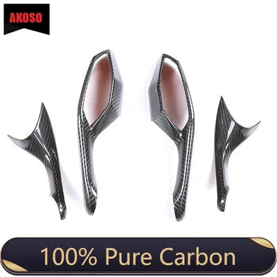 100% 3K Full Carbon Fiber Motorcycle Mirror Frame Fairings Kit For Yamaha R6 2017 YZF R1 2015-2019