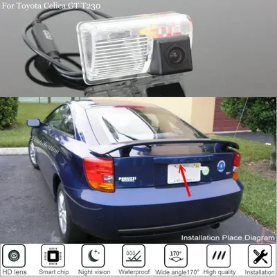 Car Rear View Reverse Backup Camera For Toyota Celica GT T230 2000~2005 Reversing Camera For Parking