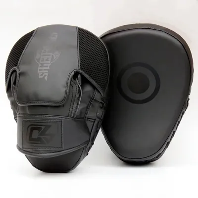 Boxing Hand Target Curved Boxing Pads MMA Target Focus Punching Gloves Thai Strike Kick Shield Hook