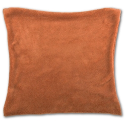 Bestlivings Kissenhülle "Kuschel" ca. 30x30cm terracotta - ochre mit Füllung Image