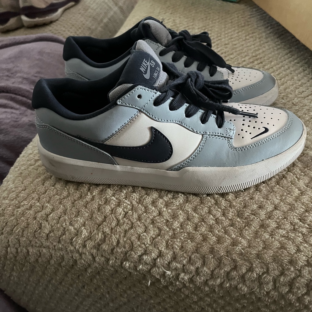 Nike Shoes | Men’s Nike Force Skateboarding Shoes | Color: Blue | Size: 6