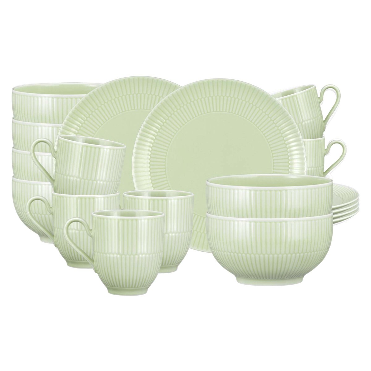 Seltmann Weiden Amina Frühstücks-Set 18-teilig Seladon Image