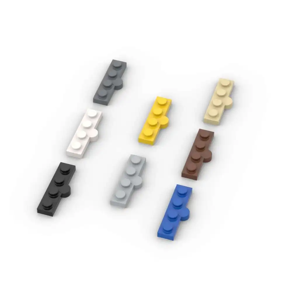 MOC 10PCS Puzzle Partikel 2429 2430 Scharnier Platte 1x4 Blöcke 2429c01 Bord 73893 74230 19954 Ziegel Partikel spielzeug Geschenk Dropshipping Image
