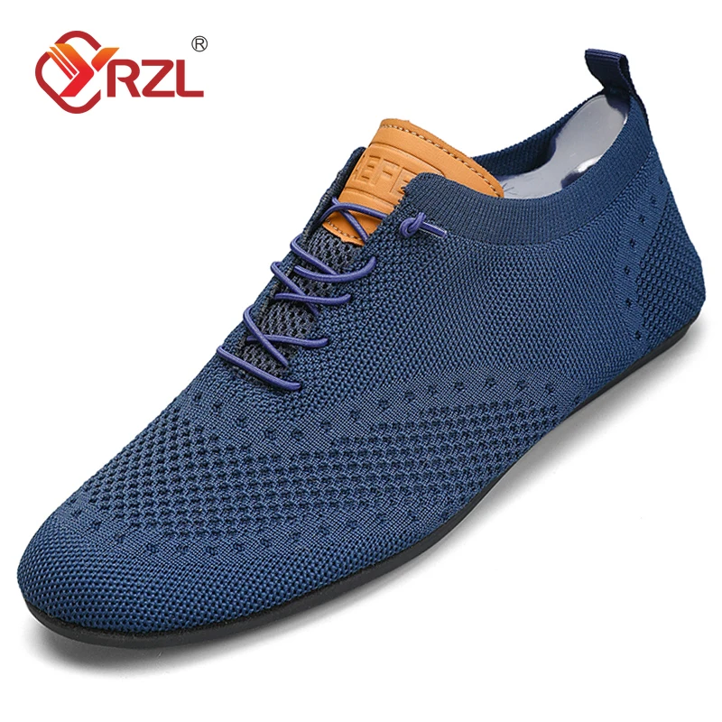 Yrzl Herren schuhe atmungsaktive Freizeit schuhe Indoor Outdoor Herren schuhe Slipper leichter bequemer Wanderschuh mit weicher Sohle