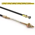 1250/1350/1800/1950/2000/2200mm Cavo freno Anteriore Posteriore Tamburo Linea freno con viti per Scooter Ciclomotore Bici elettrica Moto