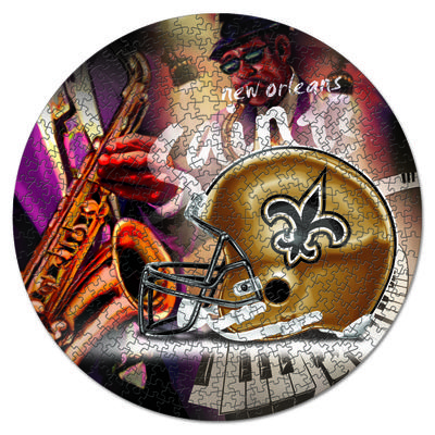 New Orleans Saints 500-teiliges Puzzle Image
