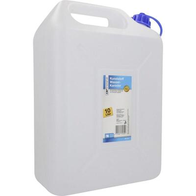 Cartec - Cartrend Wasserkanister 10 Liter Volumen Kunststoff weiß Wasserkanister