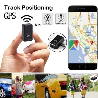 Micro Magnetic GPS Tracker, Vehicle Motorcycle Real-time Anti-theft Tracking Monitor, Personal Anti