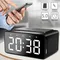 Wireless Charging Alarm Clock Radio with Bluetooth Speaker Bedside FM Radio Dual Alarm with Snooze