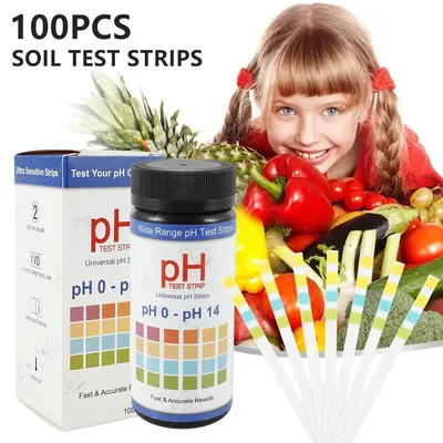 100x Soil Meter PH Tester Water Moisture Light Test Meter Kit Garden Lawns Plants Soil Acidity Test