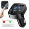 Car Charger FM Transmitter 3.1A Dual USB Fast Charger Car MP3 Player Bluetooth Compatible 5.0 Fm