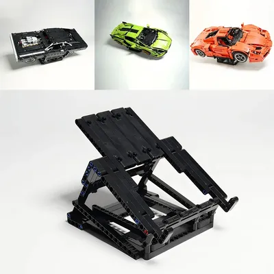 176PCS MOC1:8 and 1:10 scale models Custom stand 42096 42056 42115 42161 42154 42096 42083 42143
