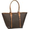 Michael Kors Shopper Moore LG Buckle MK SIG Brown/Acorn Braun Damen