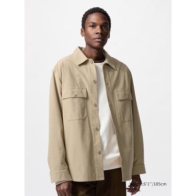 Uniqlo - Jersey Overshirt - Beige