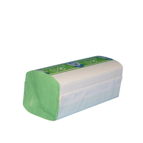 4000 Falthandtücher Premium Papierhandtücher 2-lagig grün 25x23cm Z-Falz Image