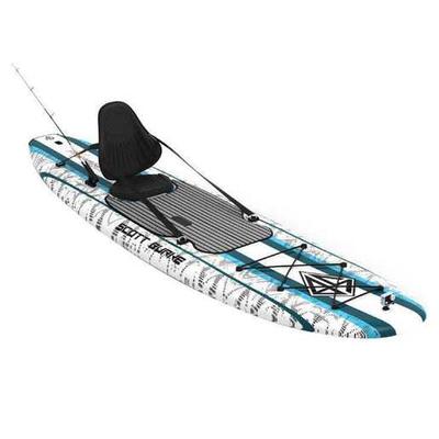 California Board Company Super Voyager Fishing Package Paddleboard - White