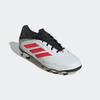 Fußballschuh ADIDAS PERFORMANCE "COPA PURE 3 LEAGUE KIDS MG", Gr. 38,5, weiß (cloud weiß, lucid rot, core schwarz), Synthetik, sportlich, Schuhe