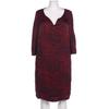 Alba Moda Damen Kleid, Gr. 48, bordeaux, Elasthan, Viskose