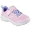 Sneaker SKECHERS "SELECTORS", Kinder, Gr. 32, rosa (hellrosa), Textil, Lederimitat, sportlich, Schuhe, Slip-On Sneaker mit Klettverschluss, Größenschablone zum Download