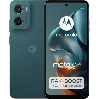 MOTOROLA Smartphone "moto g05", grün (forest grün), 64 GB, Mobiltelefone