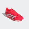 Fußballschuh ADIDAS PERFORMANCE "PREDATOR CLUB KIDS FG/MG", Gr. 36, rot (lucid rot, cloud weiß, core schwarz), Synthetik, sportlich, Schuhe