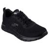 Sneaker SKECHERS "TRACK-NEW STAPLE", Damen, Gr. 35, schwarz, Textil, Lederimitat, unifarben, sportlich, Schuhe, Fitnesssneaker, Freizeitschuh mit Skechers Memory Foam