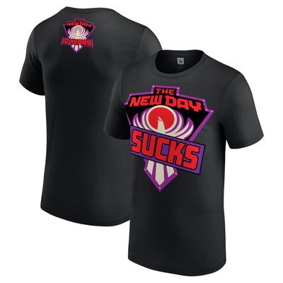 Men's Black The New Day Sucks T-Shirt Image