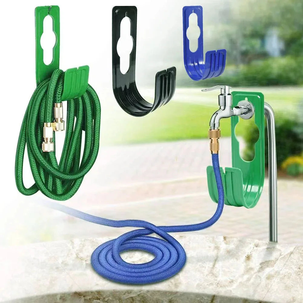 1PCS Garden Hose Holder Wall Mount Tap Watering Hose Agriculture Water Pipe Reel Rack Anti-Abrasion Garden Waterpipe Hooks