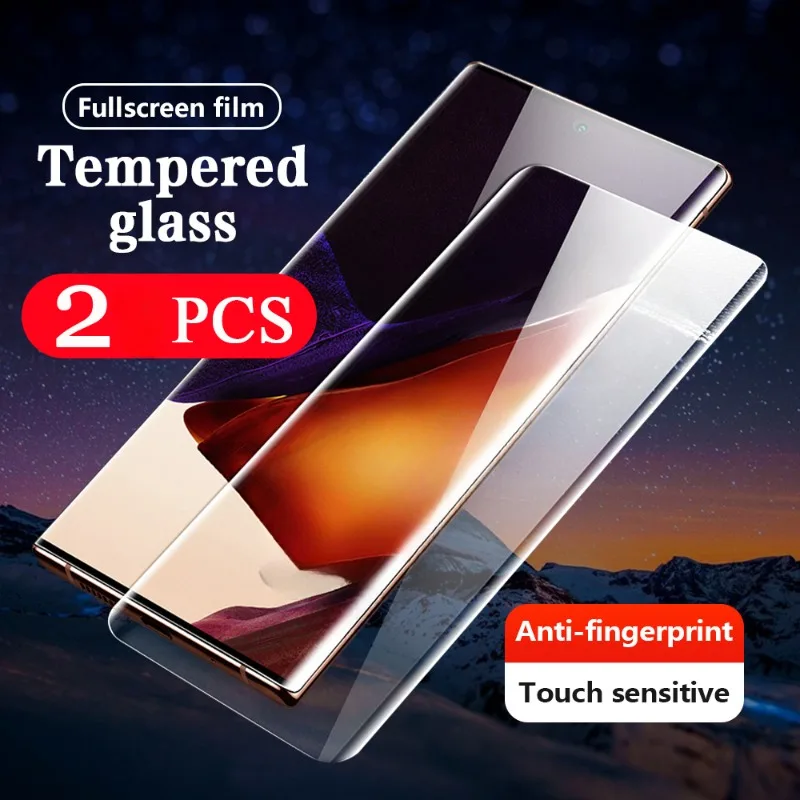 2Pcs 9H Glass for Samsung Galaxy S10 Plus Lite S10E Phone Screen Protector S10 5G Tempered Glass Protective Film Smartphone