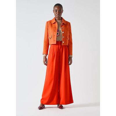 Vita Cotton Orange Jacket, Bright Orange
