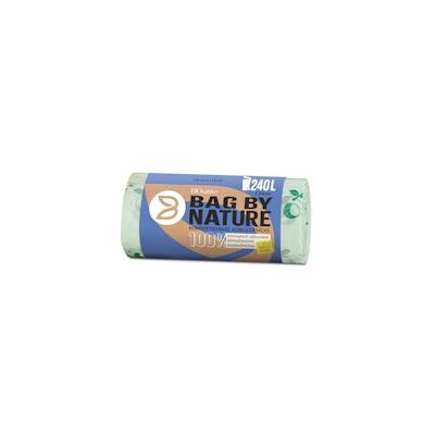 240L Bio-Auskleidesäcke: 5 Müllsäcke, Made in Germany, 100% kompostierbar in 6 Wochen, biologisch abbaubar, reißfest, auslaufsicher | BIOvative Image
