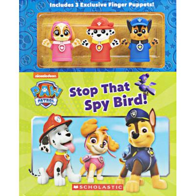 PAW Patrol Stop That Spy Bird! with Finger Puppets