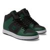 Sneaker DC SHOES "Manteca 4 Hi", Gr. 7,5(40), schwarz, forest grün, 51.34% Leder, 48.66% Synthetikmaterial, Schuhe