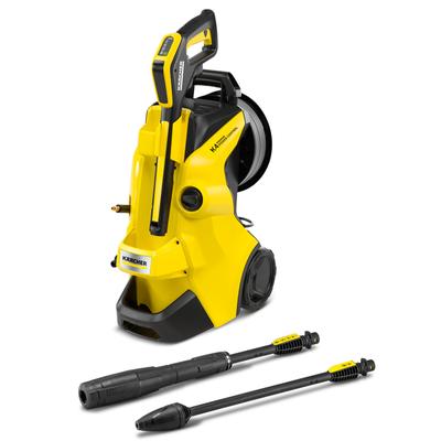 Hochdruckreiniger KÄRCHER "K 4 Premium Power Control Flex", gelb, B:30,6cm H:58,4cm L:41,7cm, Kunststoff, Hochdruckreini